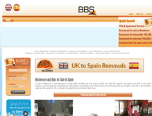 Tablet Screenshot of businessandbarsalesinspain.com
